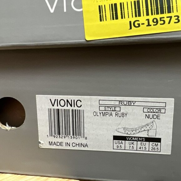Vionic Womens Ruby Pump Heel Size 9.5 M - Picture 6 of 6
